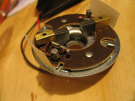 Bottom plate of the Permanent Magnet Motor
